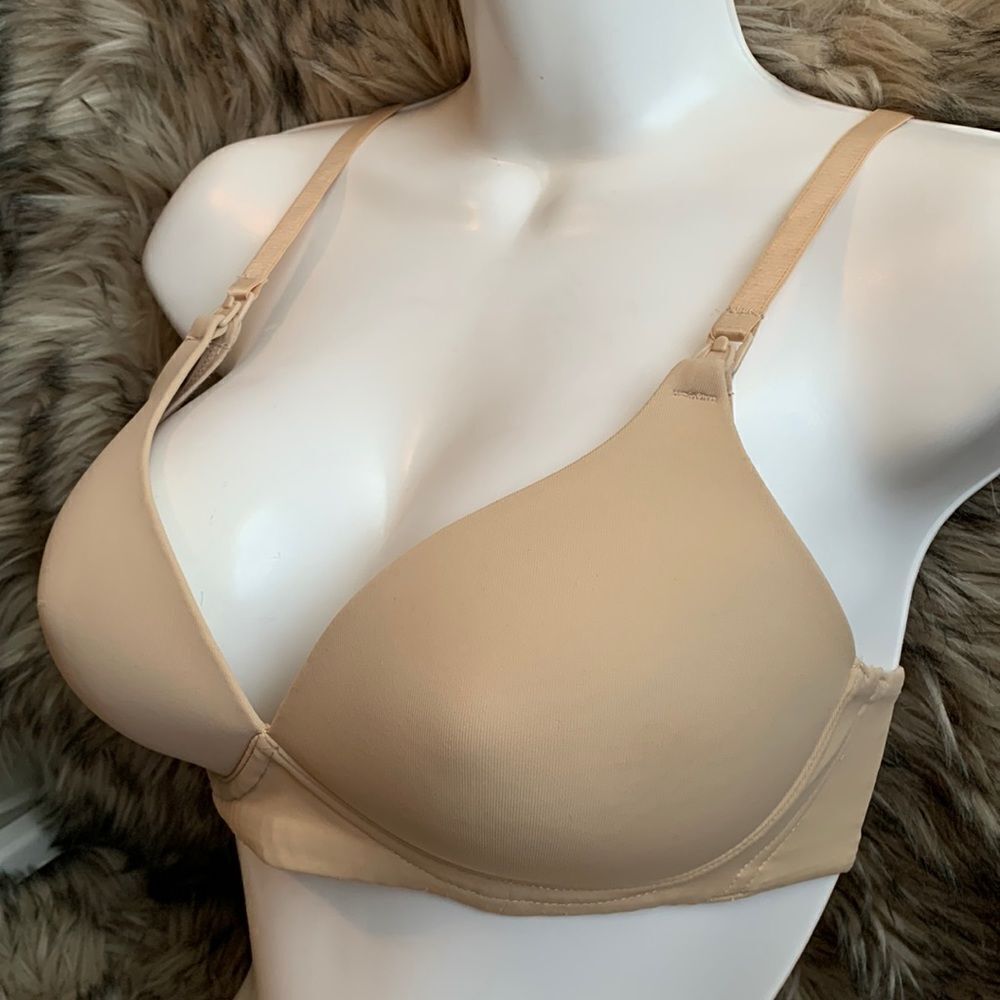 Motherhood Intimates Nursing Bra 34C Nude